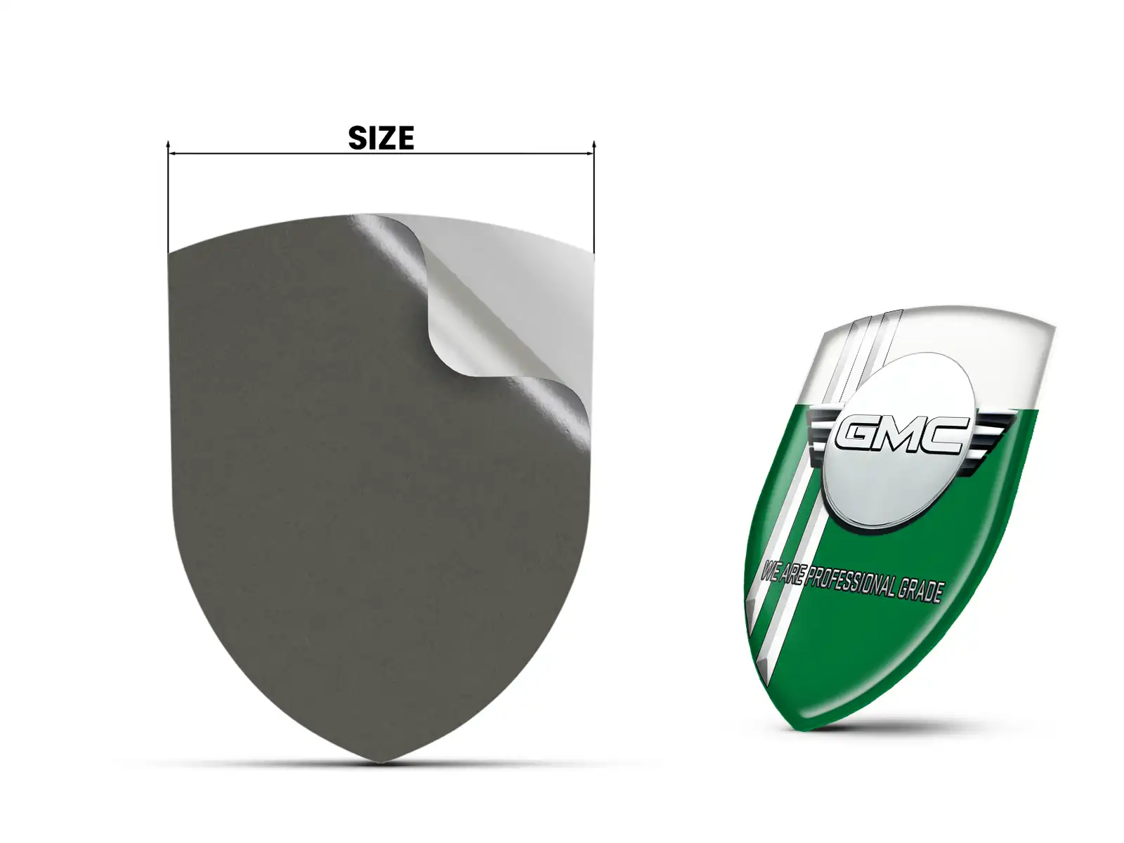 GMC Gedruckte Logosticker Edition Premium Anpassbar